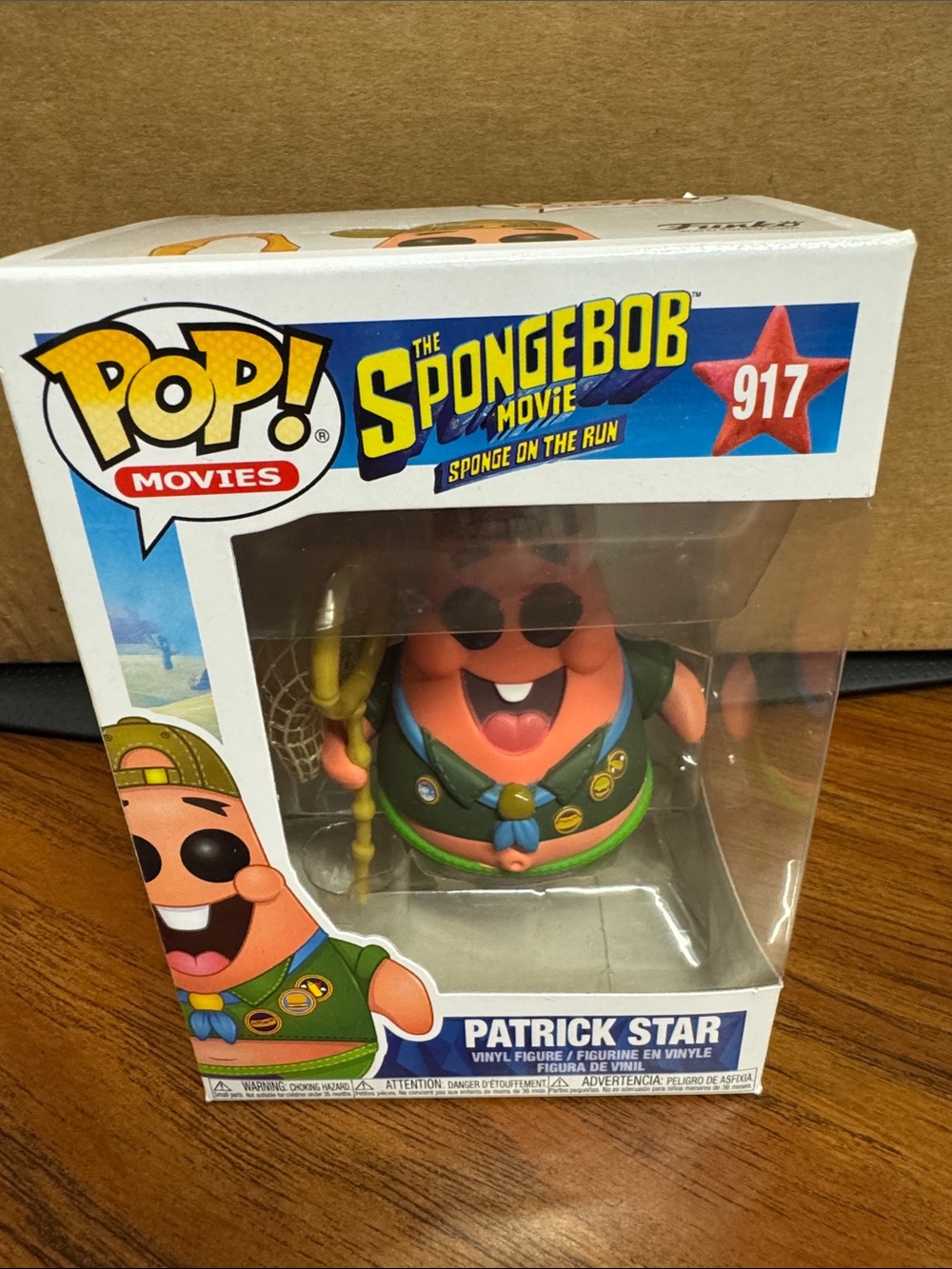 Funko Patrick Star Vinyl Figure — Orange, Green & Blue